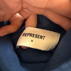 Represent Men’s Blue Hoodie - Represent